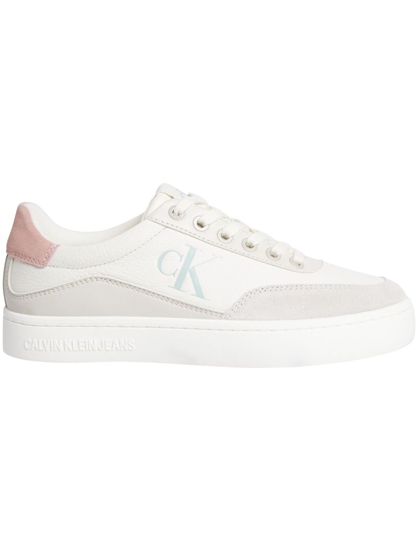 Zapatillas clásicas de piel con cordones y suela cupsole