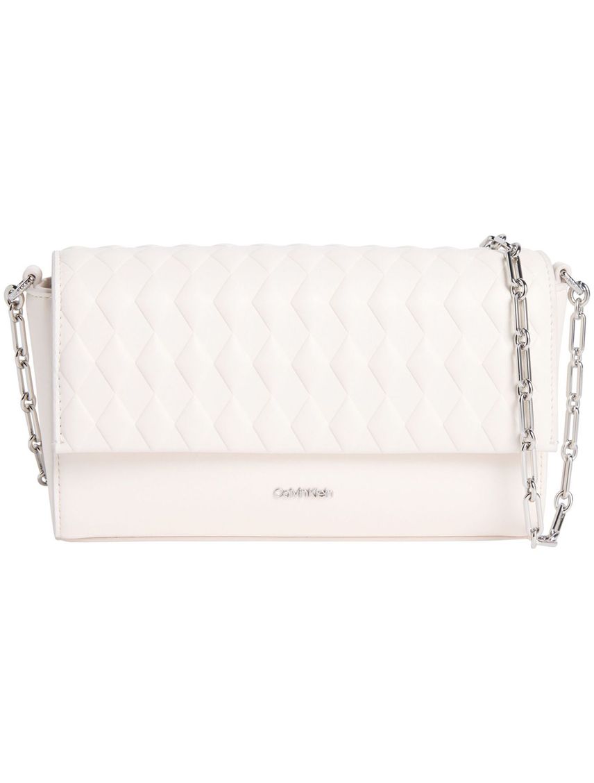 Cartera acolchada con solapa