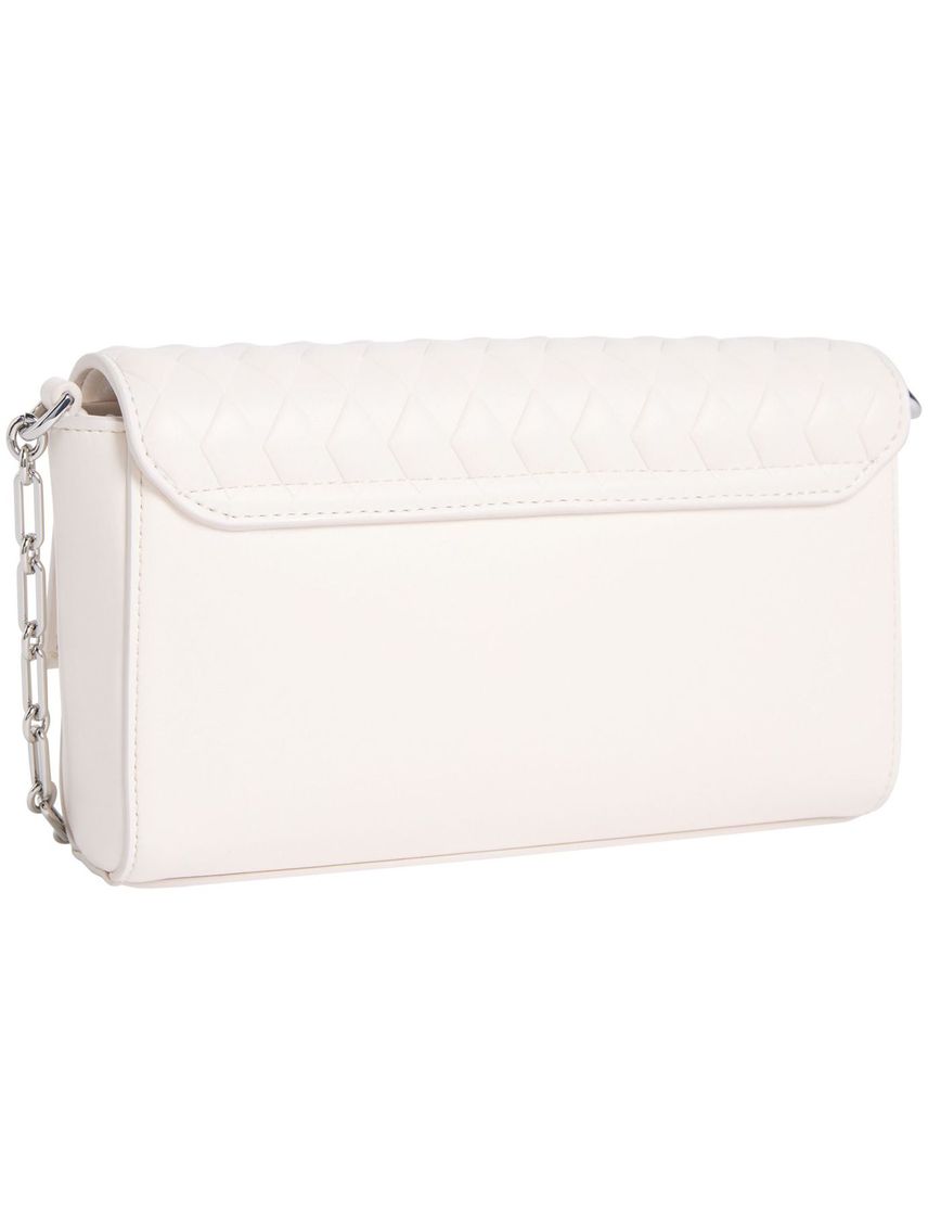 Cartera acolchada con solapa